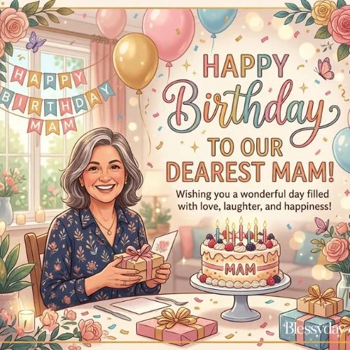 Birthday Wishes For Mam