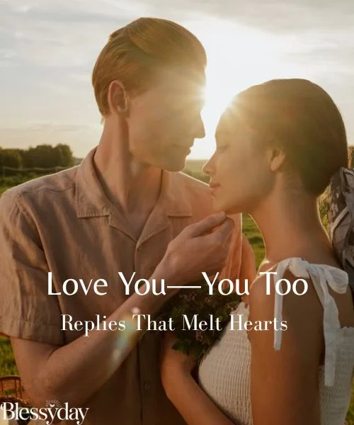 250+ Sweet “Love You—You Too” Replies That Melt Hearts 2026