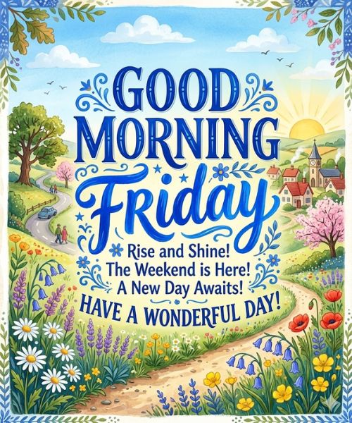 120+ Good Morning Friday Blessings, Prayers & Quotes for a Happy and Thankful Weekend 2026