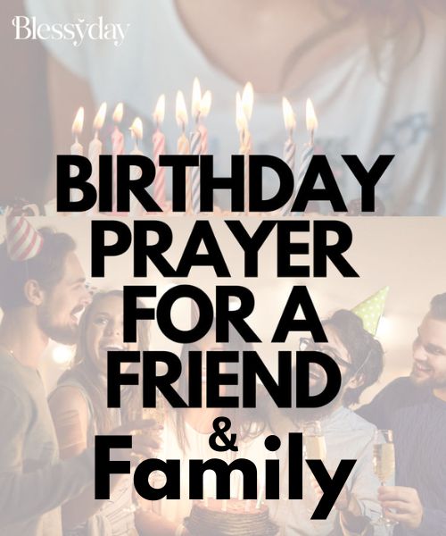 70 Sweet Happy Birthday Prayers for Family and Friends 2026