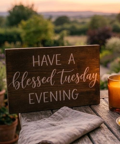 Powerful Tuesday evening blessings to inspire your night 2026