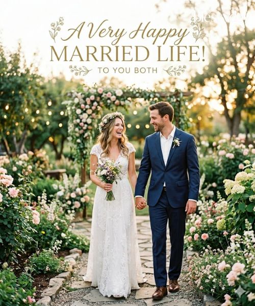 150 Happy Married Life Wishes Text Messages For Newly Married Couples 2026