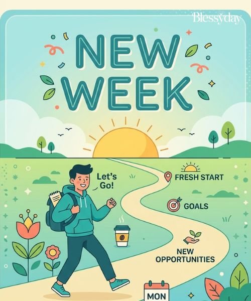 50 Powerful New Week Blessings for a Fresh, Positive Start 2026