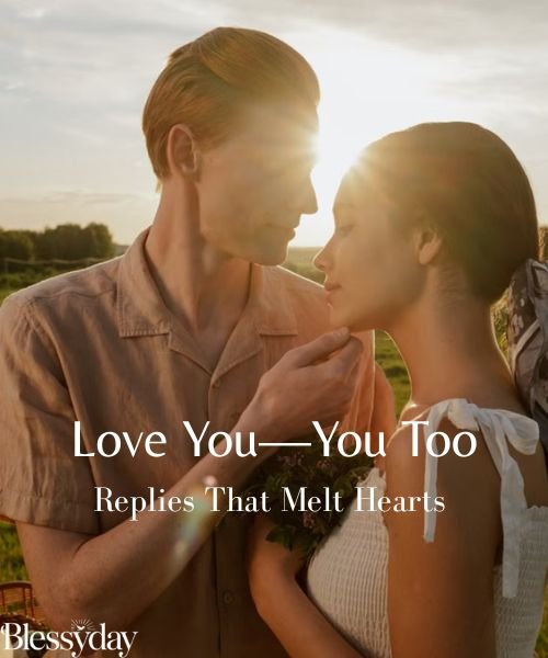 250+ Sweet “Love You—You Too” Replies That Melt Hearts 2026